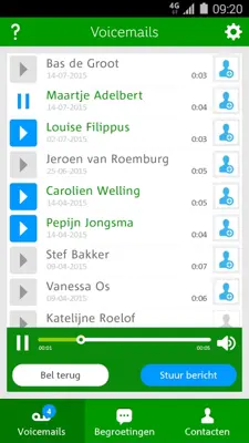 Voicemail android App screenshot 5